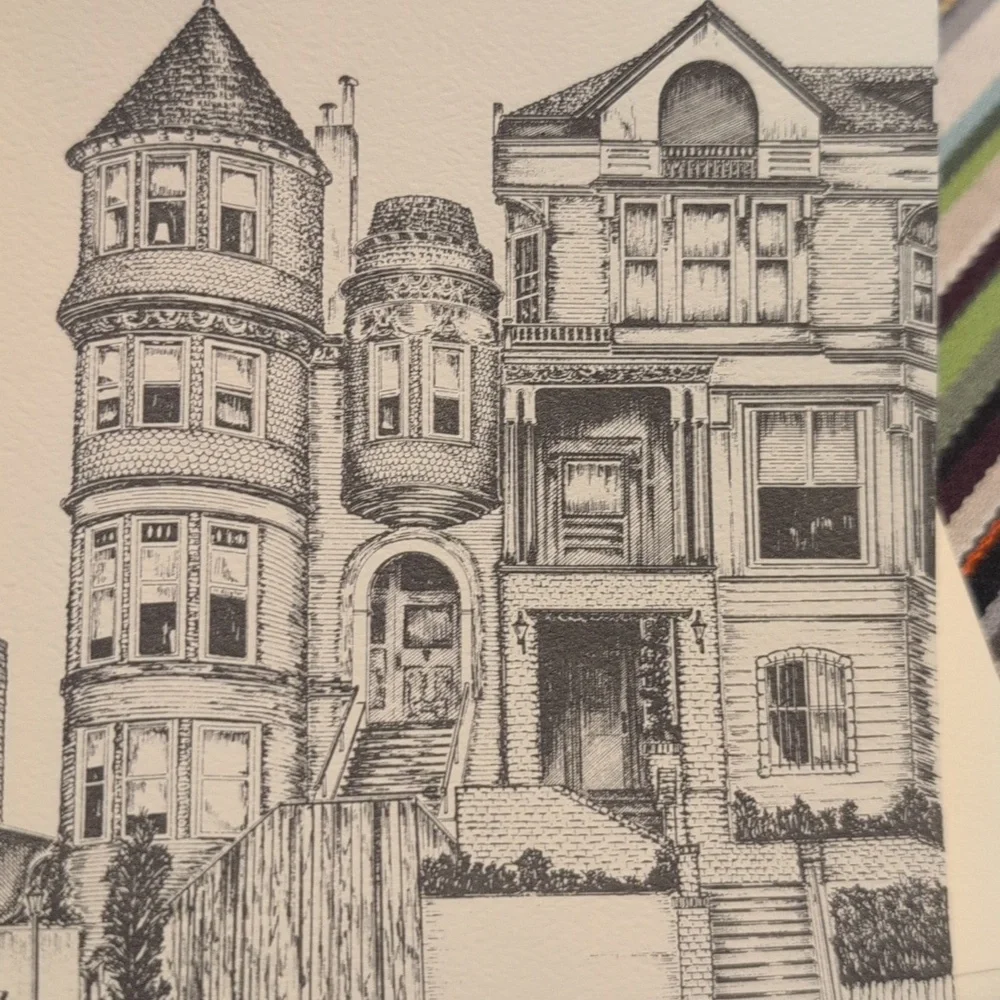 Vintage Victorian San Francisco Artist Robert M. Sebring Art Print Card Set Rare